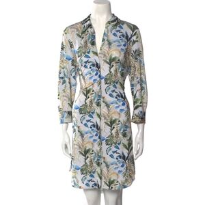 L'Agence Tropical Printed Mini Dress M